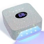 Lampara 54w con piedras bling bling