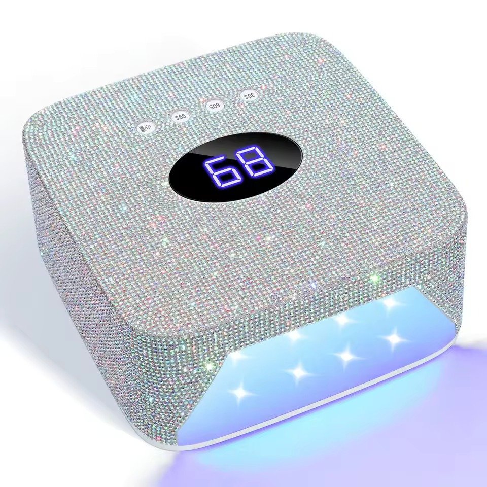 Lampara 54w con piedras bling bling