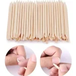 Palitos De Naranjo Para Uñas y Cutículas 100 Piezas
