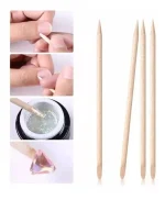 Palitos De Naranjo Para Uñas y Cutículas 100 Piezas - Imagen 3