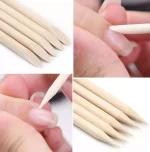 Palitos De Naranjo Para Uñas y Cutículas 100 Piezas - Imagen 5