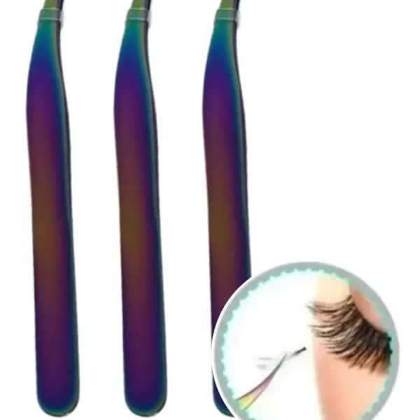 Pinza Para Extensión De Pestañas Mink Volumen Ruso